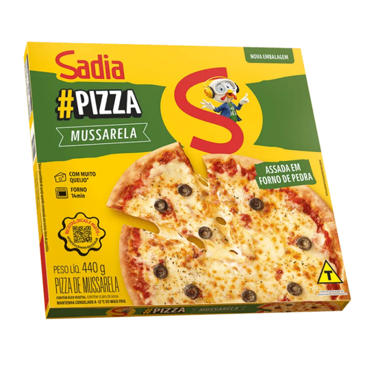 Pizza Mussarela Sadia 440g