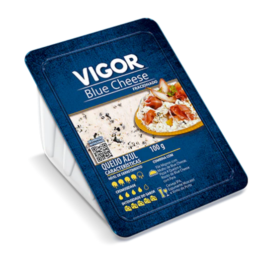 Queijo Gorgonzola Fracionado Vigor Blue Cheese 100g