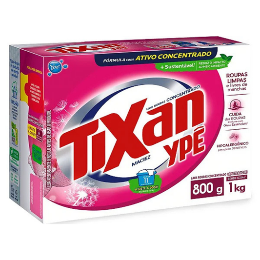 Sabão em Pó Tixan Maciez 800g