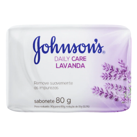 Sabonete Johnsons Daily Care Lavanda 80g