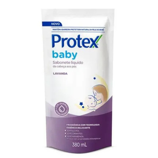 Sabonete Liquído Baby Refil Lavanda Protex 380ml