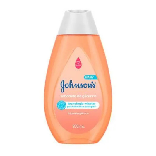 Sabonete Líquido de Glicerina Johnson's Baby 200ml