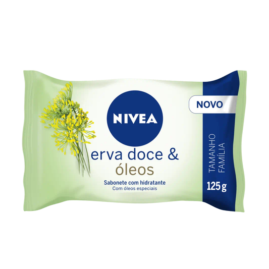 Sabonete Nivea Hidratante Erva Doce e Óleos 125g