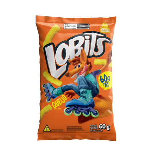 Salgadinhos Lobits Queijo 60g