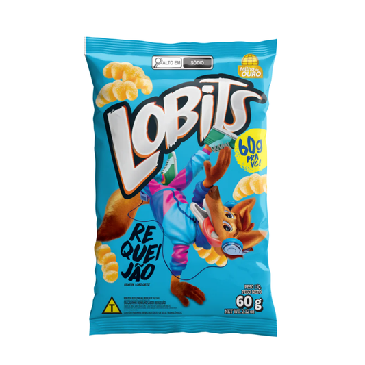 Salgadinhos Lobits Requeijão 60g