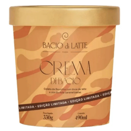 Sorvete Bacio di Latte pote Crema di Bacio 490ml