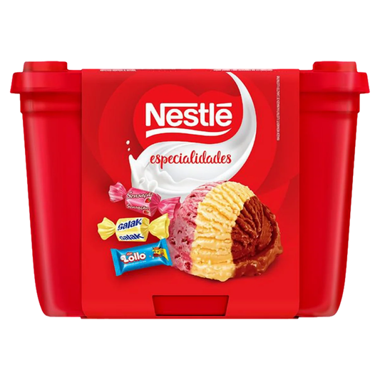 Sorvete Napolitano Nestlé Especialidades 1.5L