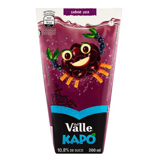 Suco Del Valle Kapo Uva 200ml