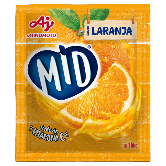 Suco em Pó Mid Laranja