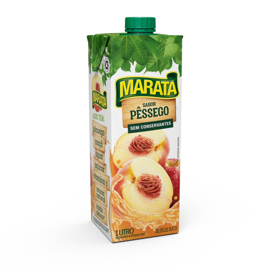 Suco Marata Pêssego 1L