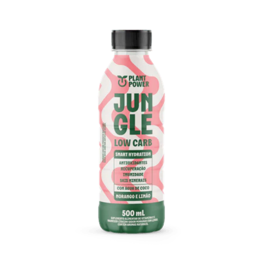 Suplemento Alimentar Morango e Limão Plant Power Jungle Low Carb