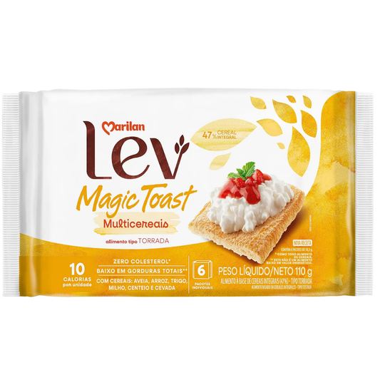 Torrada Lev Magic Toast Multicereais 110g
