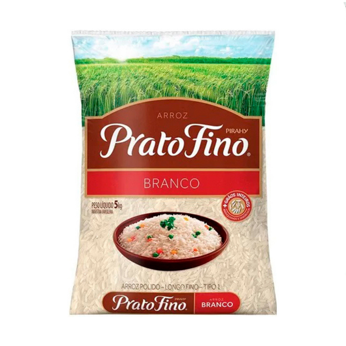 Arroz Branco Prato Fino 5kg