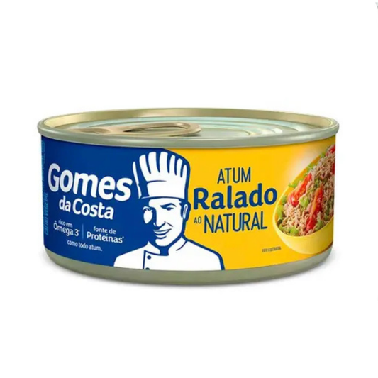 Atum Ralado Natural Gomes da Costa Lata 170g