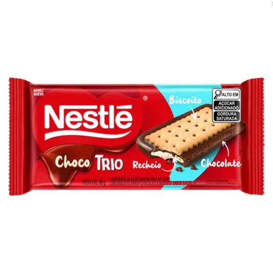Barra de Chocolate Choco Trio 90g Nestlé