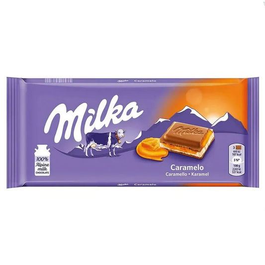 Barra Milka Caramelo 100g
