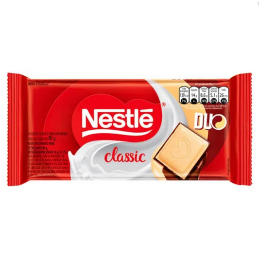 Barra Nestlé Classic Duo 80g