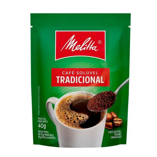 Café Solúvel Tradicional Melitta 40g