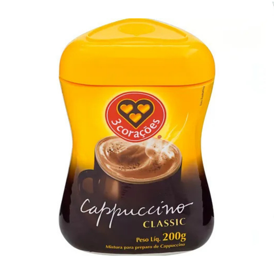 Cappuccino Classic 3 Corações 200g