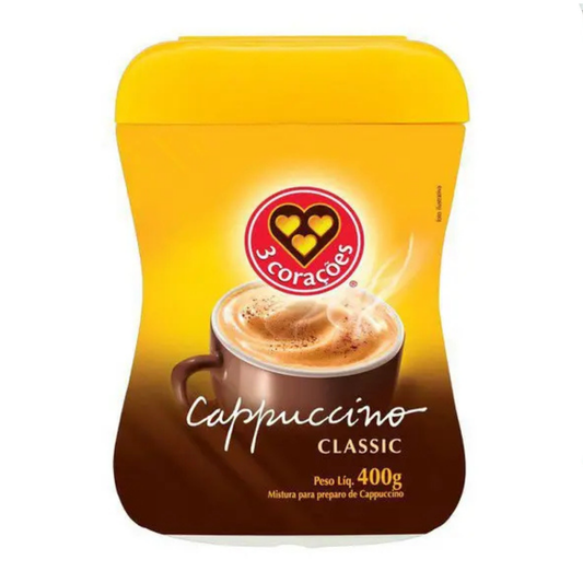 Cappuccino Classic 3 Corações 400g