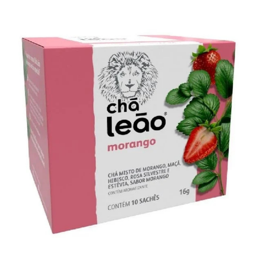 Chá Leão Morango 20g