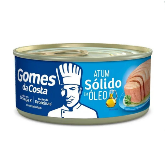 Atum Solido em Óleo Gomes da Costa Lata 170g