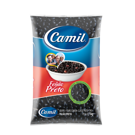 Feijão Preto Camil 1kg