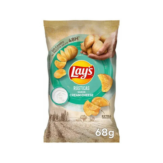 Lays Rústica Cream Cheese 68g