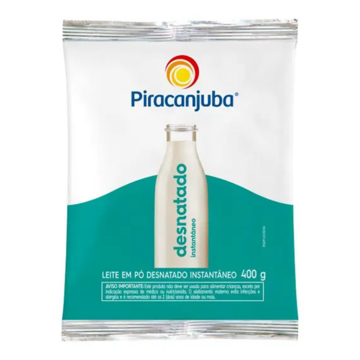 Leite Em Pó Desnatado Piracanjuba 400g