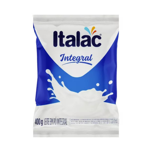 Leite Em Pó Integral Italac 400g