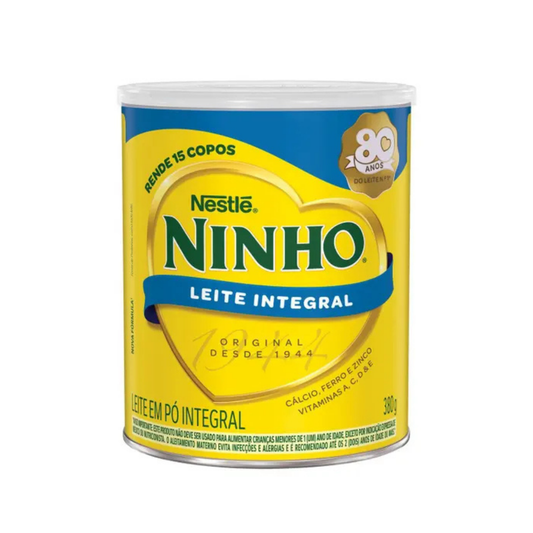Leite Em Pó Integral Ninho Lata 380g