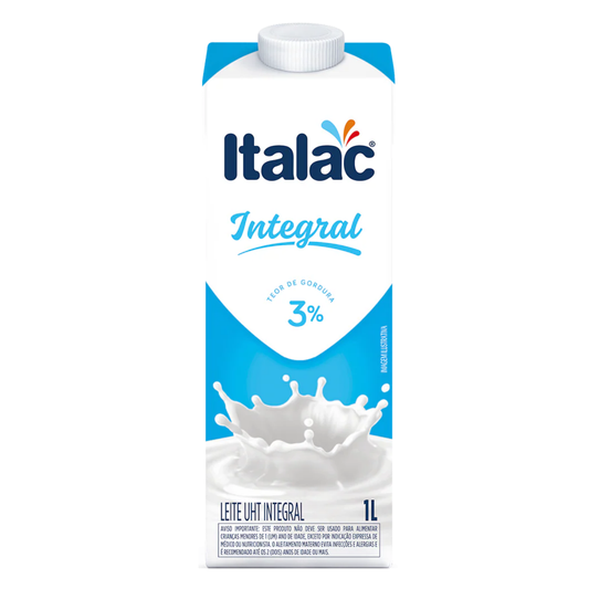 Leite Integral Italac 1L