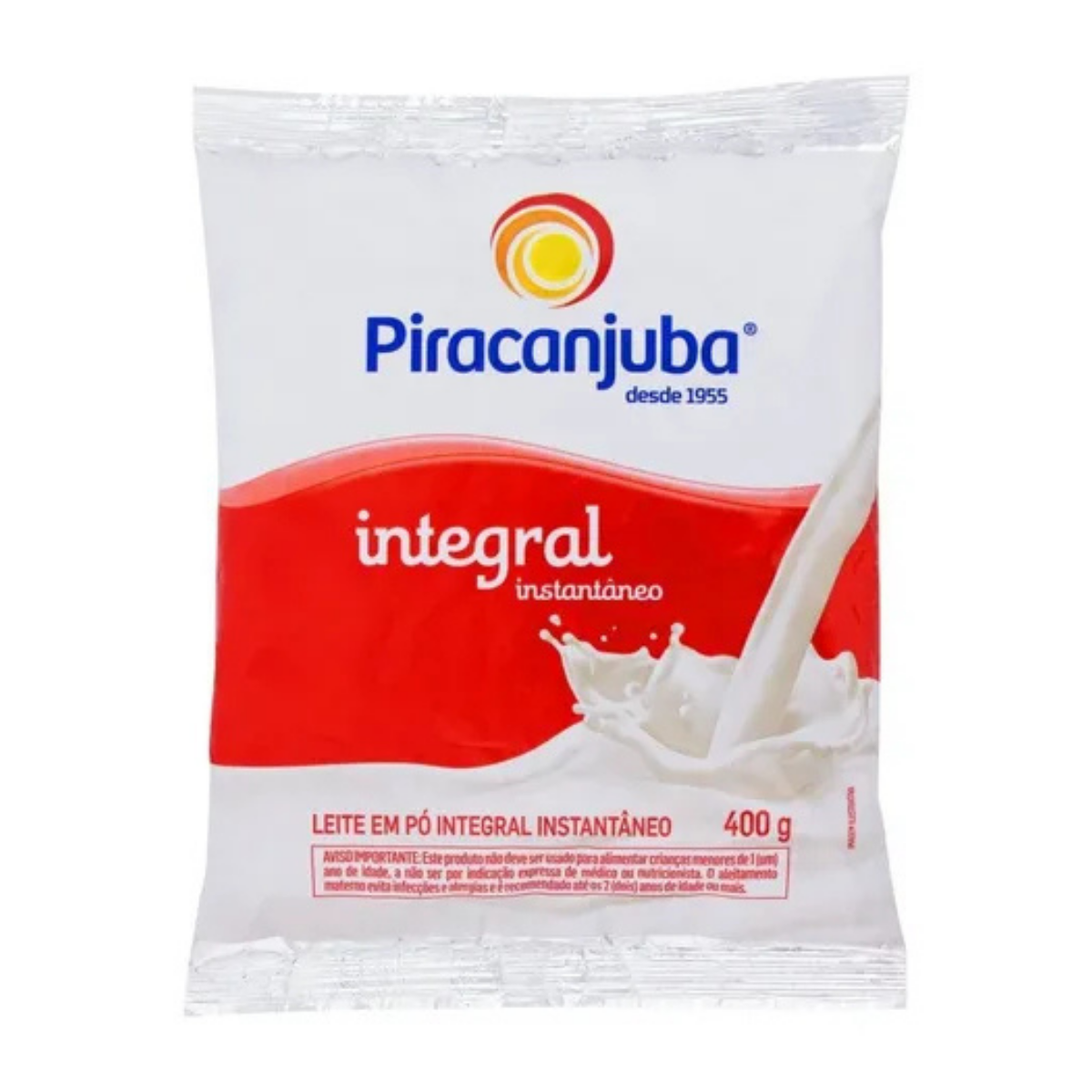 Leite Pó Instantâneo Integral Piracanjuba 400g