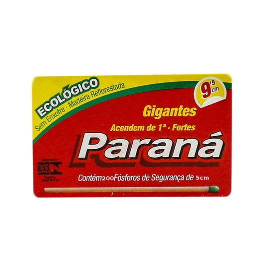 Fósforo Paraná Super Fortes 15 Caixas De 200 Palitos