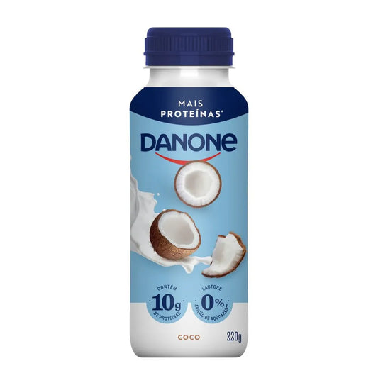 Iogurte líquido Danone com proteína coco 220ml