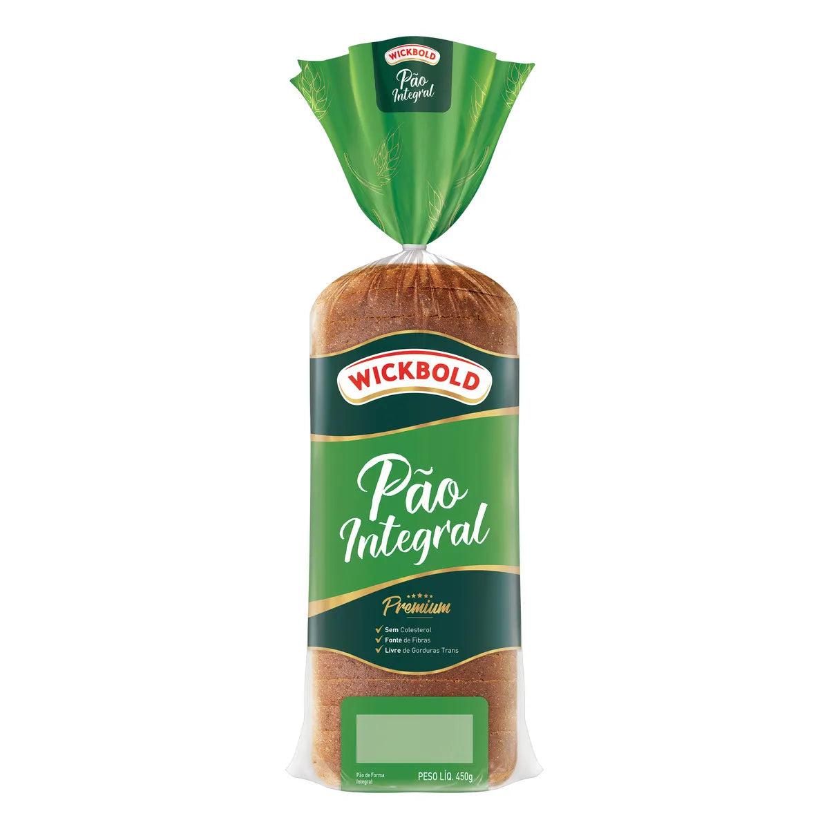 Pão de forma integral Wickbold 450g