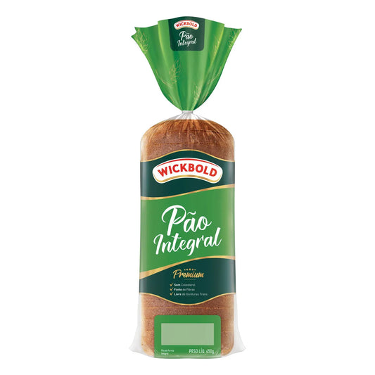 Pão de forma integral Wickbold 450g