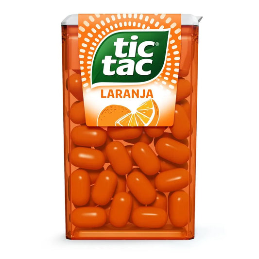 Pastilha sabor Laranja Tic Tac 14.5g