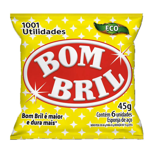 Esponja De Aço Eco Bombril 45g