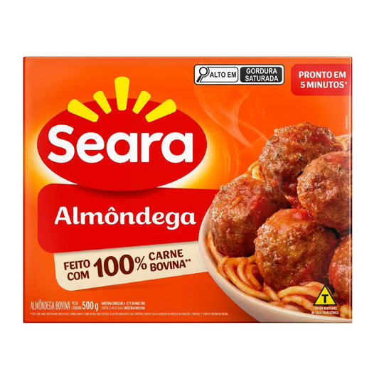 Almôndega Bovina Seara 500g