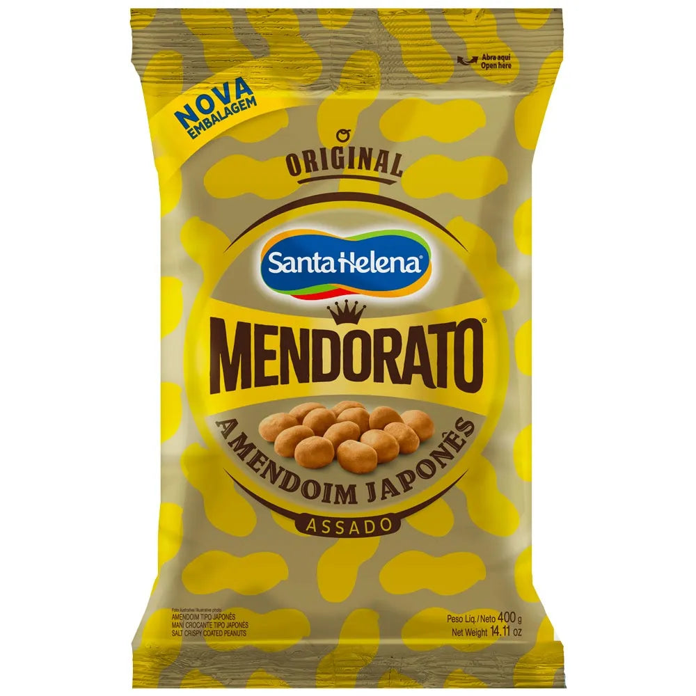 Amendoim Japonês Mendorato Santa Helena 400g