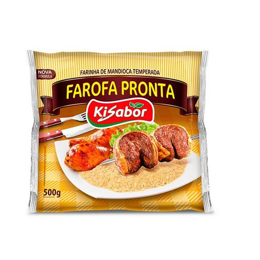Farofa Tradicional Kisabor 400g