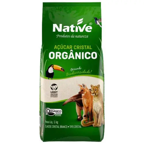Açúcar Orgânico Cristal Native 1k