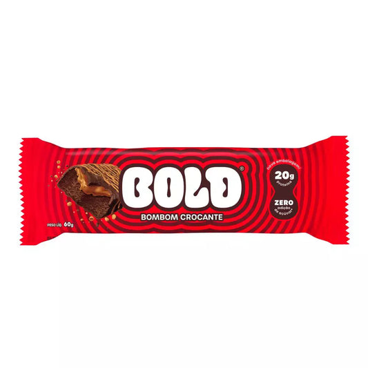 Barra de Proteína Bombom Crocante Bold 60g
