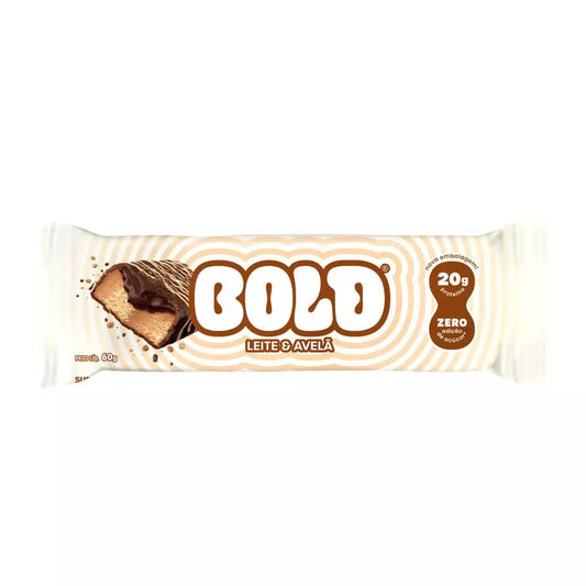 Barra de Proteina Leite e Avelã Bold  60g