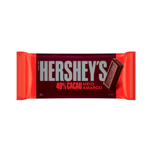Barra 40% Cacau Meio Amargo Hershey's 82g
