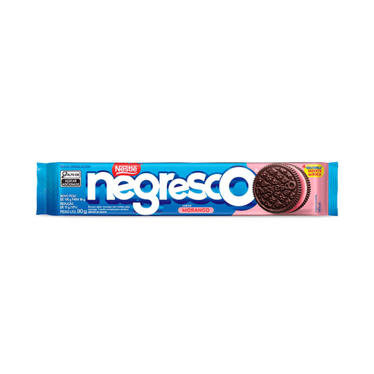 Biscoito Negresco Recheado Morango 90g
