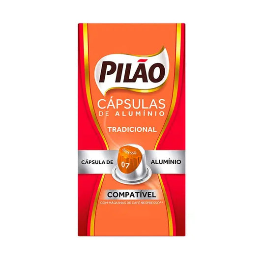 Cápsulas Café Tradicional Pilão 10