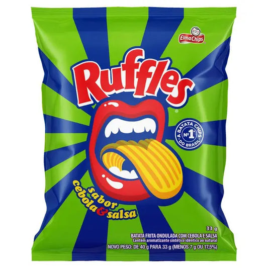 Ruffles Cebola e Salsa 33g