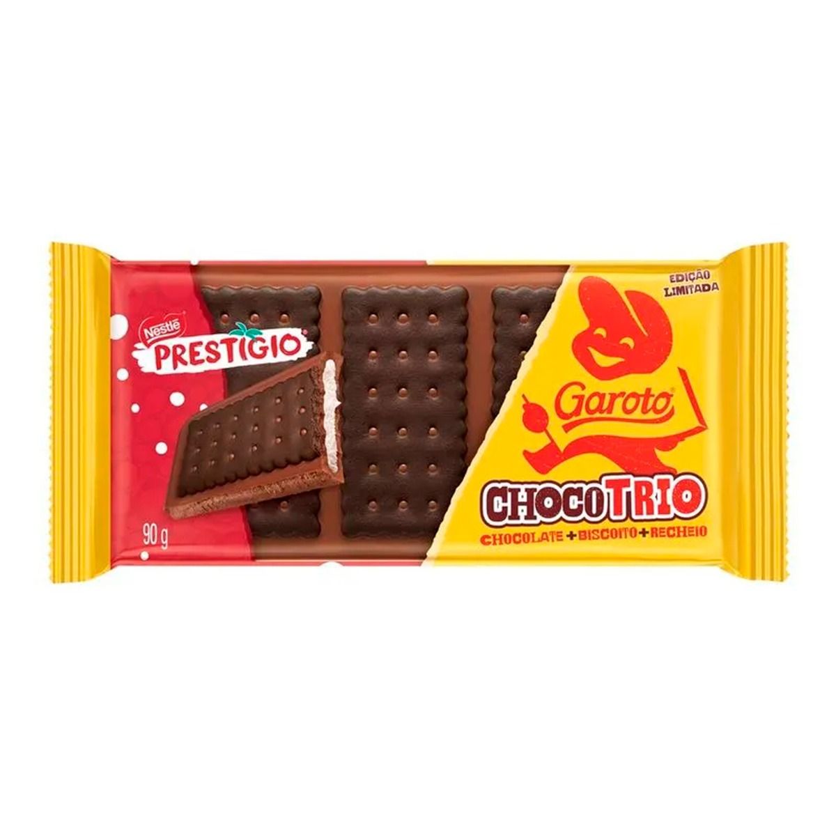 Barra Chocotrio Garoto Prestigio 90g